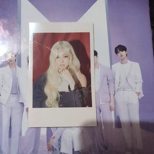 Black pink Photo Card